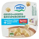 mila Gusto+Gusto Yogurt Pesca + Choco Wafer White 150 g